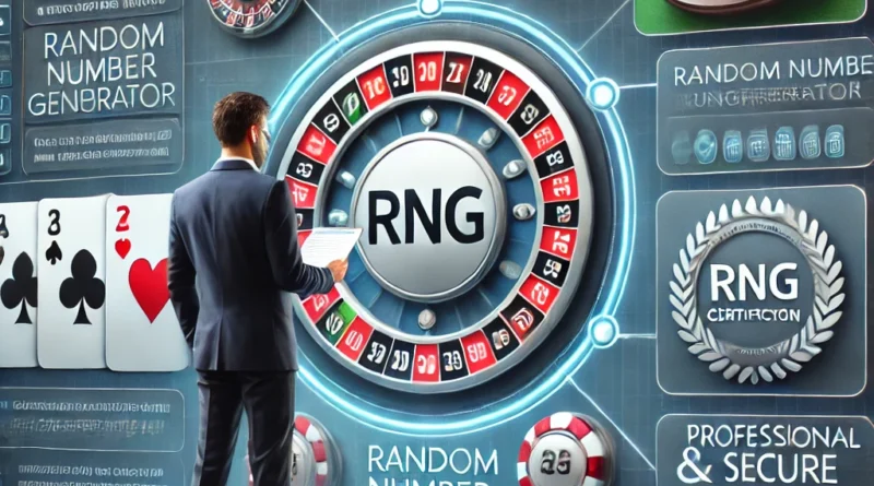 RNG, Random Number Generator. Adil oyunlar.