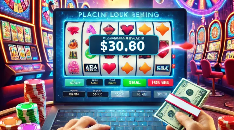 Online casino slot oyunları.